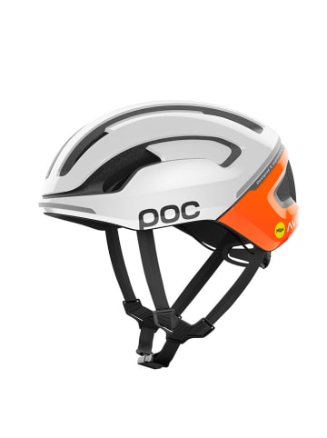 POC Fahrradhelm "Omne Air MIPS" in Weiß/ Orange