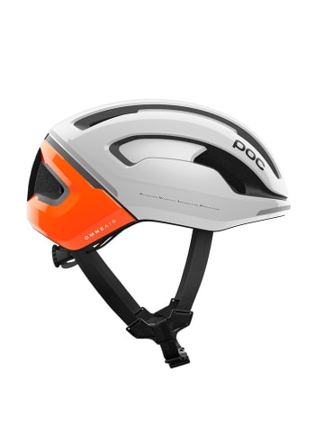 POC Fietshelm "Omne Air MIPS" wit/oranje