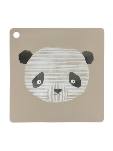 OYOY mini Tischset "Lun Lun" in Beige - (L)38 x (B)38 cm