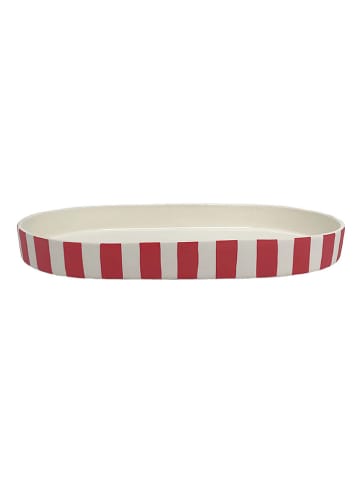 OYOY living design Tablett in Creme/ Rot