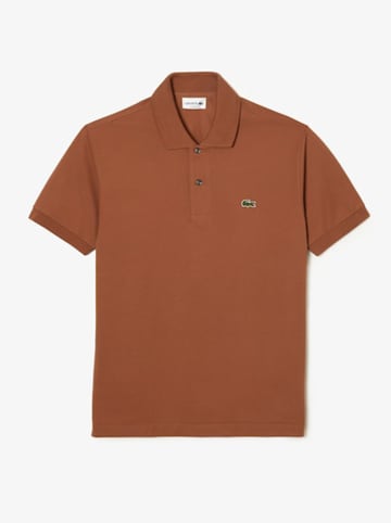 Lacoste Koszulka polo w kolorze jasnobrązowym