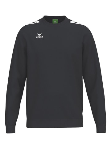 erima Sweatshirt "3 Wings" in Schwarz