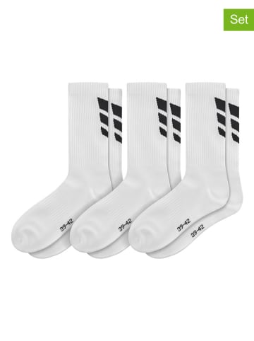 erima 3er-Set: Socken "Wings" in Weiß