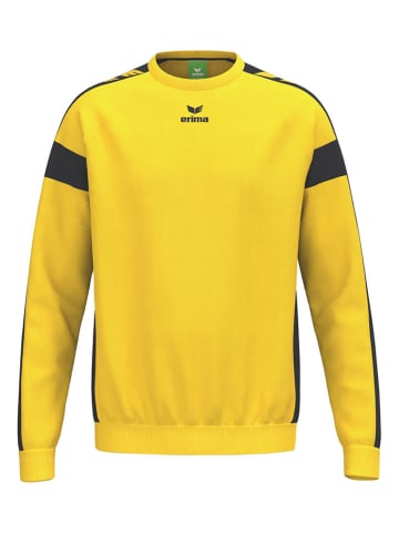 erima Sweatshirt "CMPT 3 Wings" in Gelb/ Schwarz