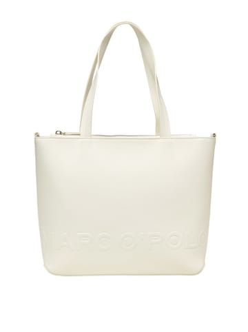 Marc O´Polo Shopper "Valda" in Weiß - (B)35 x (H)28 x (T)13 cm