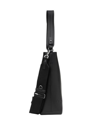 Marc O´Polo Schultertasche "Vanja" in Schwarz - (B)30 x (H)34 x (T)12 cm