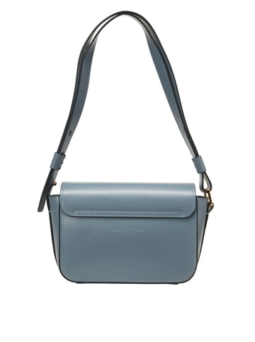 Marc O´Polo Leder-Umhängetasche "Thora" in Hellblau - (B)24 x (H)17 x (T)9 cm