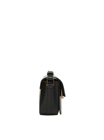 Marc O´Polo Leder-Umhängetasche "Thora" in Schwarz - (B)24 x (H)17 x (T)9 cm