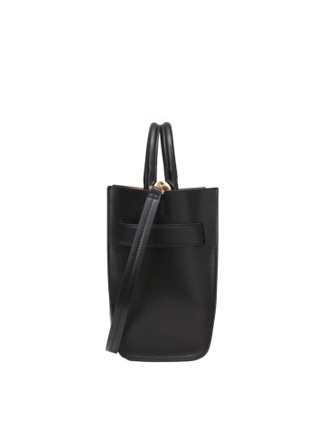 Marc O´Polo Leder-Shopper "Clara" in Schwarz - (B)31 x (H)26 x (T)16 cm