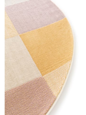 Rugs Essentials Dywan "Canvas" w kolorze beżowo-żółto-jasnoróżowym