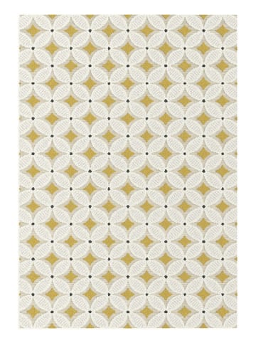 Rugs Essentials Dywan zewnętrzny "Flow" w kolorze kremowo-żółtym