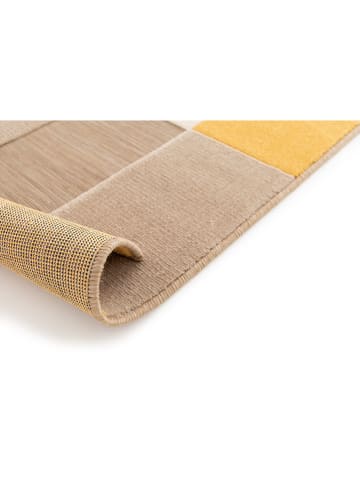 Rugs Essentials In- & Outdoor-Teppich ''Ray'' in Beige/ Creme/ Gelb