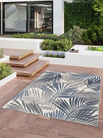 Rugs Essentials In- & Outdoor-Teppich ''Star'' in Beige/ Blau