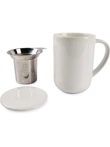 Salt and Pepper Jumbotasse ''Juno'' in Weiß - 500 ml