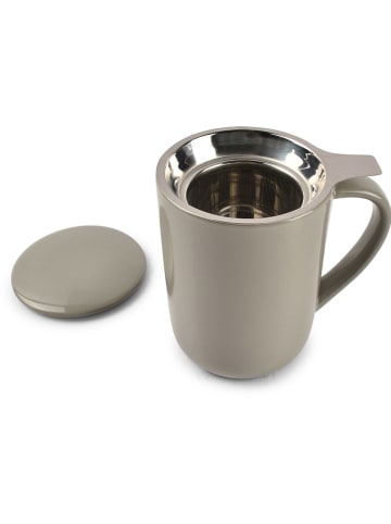 Salt and Pepper Kubek jumbo "Juno" w kolorze szarym - 500 ml