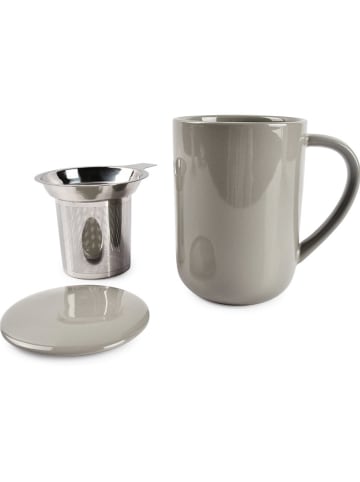Salt and Pepper Kubek jumbo "Juno" w kolorze szarym - 500 ml