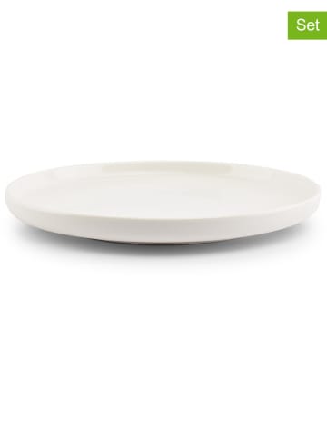 Salt and Pepper Talerze obiadowe (4 szt.) "Nuo" w kolorze białym - Ø 25 cm