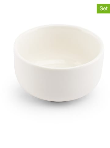 Salt and Pepper 4er-Set: Schalen ''Nuo'' in Weiß - (H)5 x Ø 9 cm