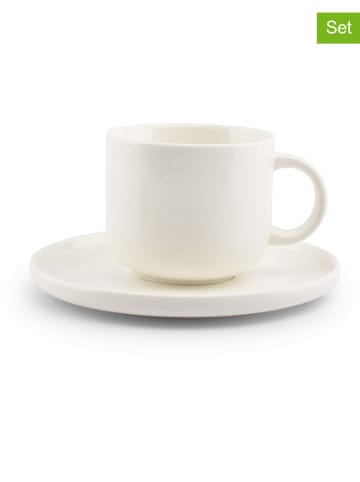 Salt and Pepper 4er-Set: Tassen ''Nuo'' in Weiß - 250 ml