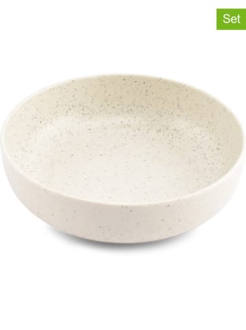 Salt and Pepper 6er-Set: Schalen ''Dot'' in Creme - (H)4,5 x Ø 15 cm