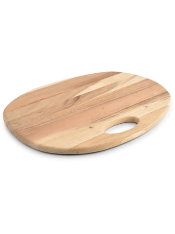 Salt and Pepper Servierbrett ''Crude'' in Hellbraun - (B)40 x (H)1,5 x (T)31 cm