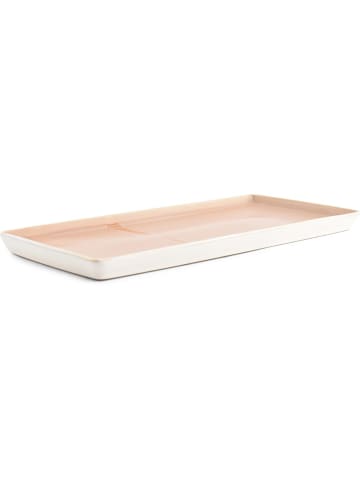 Salt and Pepper Servierplatte ''Flow'' in Rosa - (L)14 x (B)32 cm