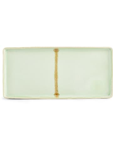 Salt and Pepper Taca "Flow" w kolorze zielonym do serwowania - 14 x 32 cm