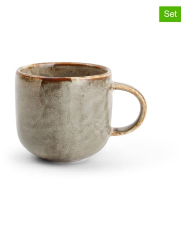 Salt and Pepper 4er-Set: Mokkatassen ''Studio Urban'' in Grau - 90 ml