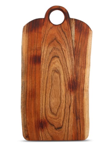 Salt and Pepper Servierbrett ''Chop'' in Hellbraun - (L)49 x (B)25 cm