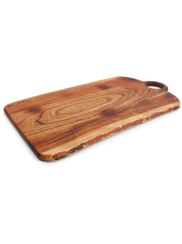 Salt and Pepper Servierbrett ''Chop'' in Hellbraun - (L)49 x (B)25 cm