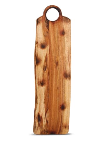 Salt and Pepper Servierbrett ''Chop'' in Hellbraun - (L)58,5 x (B)16 cm