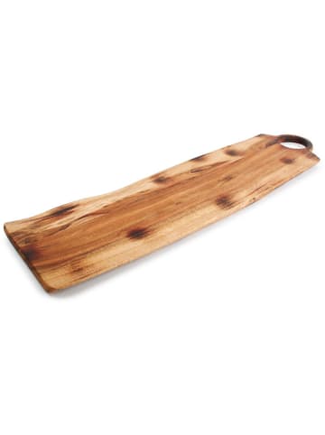 Salt and Pepper Servierbrett ''Chop'' in Hellbraun - (L)58,5 x (B)16 cm