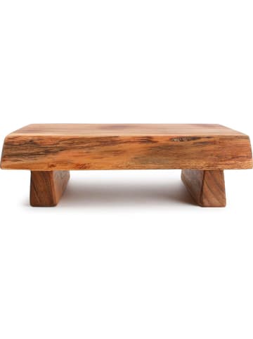 Salt and Pepper Servierbrett ''Chop'' in Hellbraun - (B)28 x (H)7,5 x (T)17 cm