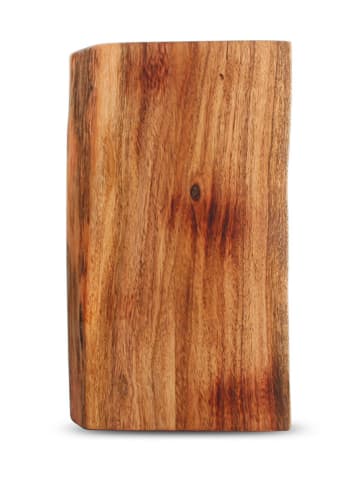 Salt and Pepper Servierbrett ''Chop'' in Hellbraun - (B)28 x (H)7,5 x (T)17 cm