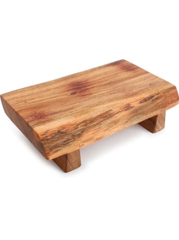 Salt and Pepper Servierbrett ''Chop'' in Hellbraun - (B)28 x (H)7,5 x (T)17 cm