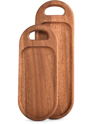 Salt and Pepper Deska "Chop" w kolorze brązowym do serwowania - 48 x 1,5 x 16 cm