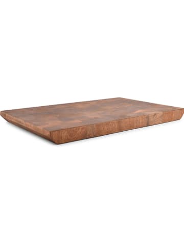 Salt and Pepper Schneidebrett ''Chop'' in Braun - (B)39,5 x (H)3 x (T)25 cm