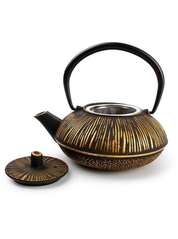 Salt and Pepper Czajnik "My Tea" w kolorze złoto-czarnym do herbaty - 500 ml