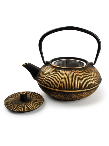 Salt and Pepper Czajnik "My Tea" w kolorze złoto-czarnym do herbaty - 800 ml