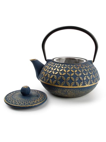 Salt and Pepper Czajnik "My Tea" w kolorze złoto-granatowym do herbaty - 800 ml