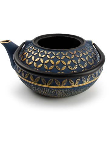 Salt and Pepper Teekanne ''My Tea'' in Dunkelblau/ Gold - 800 ml