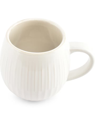 Salt and Pepper Kubki jumbo (4 szt.) "Eclipse" w kolorze biało-beżowym - 500 ml