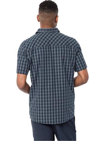 Jack Wolfskin Koszula "Hot Springs" - Regular fit - w kolorze granatowym