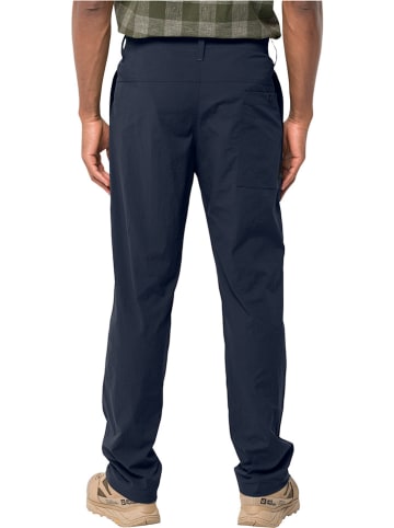 Jack Wolfskin Spodnie chino "Desert" w kolorze granatowym