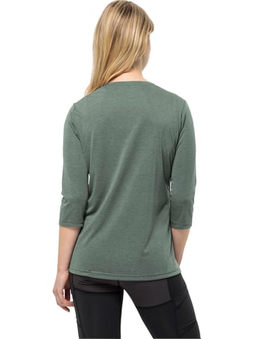 Jack Wolfskin Funktionsshirt "Crosstrail" in Grün