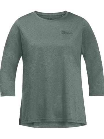 Jack Wolfskin Funktionsshirt "Crosstrail" in Grün