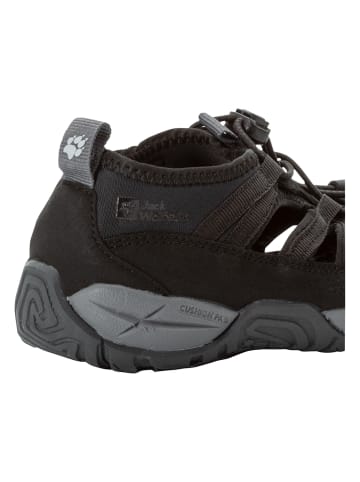 Jack Wolfskin Półsandały "VillI" w kolorze czarnym