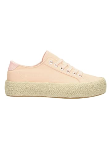 Claudia Ghizzani Espadryle w kolorze jasnoróżowym