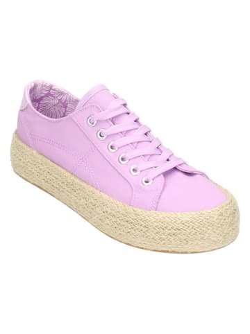 Claudia Ghizzani Espadryle w kolorze fioletowym
