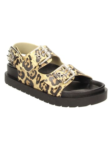 Claudia Ghizzani Sandalen in Gelb/ Schwarz